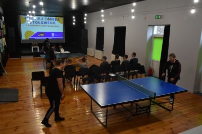 Turniej Tenisa Stołowego o Puchar Wójta Gminy Wojsławice